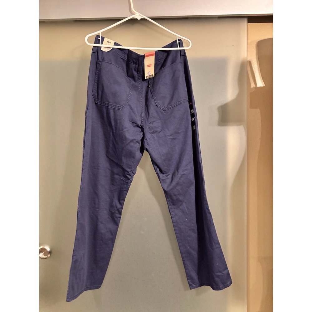 Levi's Women's Size 14 W32 L27 Black‎ Tag Blue Wide Leg Pants